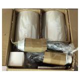 Set of 2 Battery Operated Indoor Wall Lamps