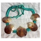 Silver Tone Costume Jewelry Collection with Aqua Accents