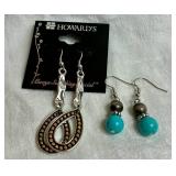 Silver Tone Costume Jewelry Collection with Aqua Accents
