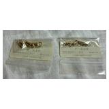 Silver Tone Costume Jewelry Collection with Aqua Accents