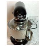KitchenAid Artisan Onyx Black 5 Quart Tilt Head Stand Mixer Model KSM150PSOB