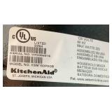 KitchenAid Artisan Onyx Black 5 Quart Tilt Head Stand Mixer Model KSM150PSOB