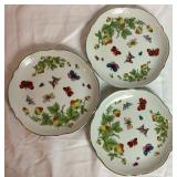 Lenwile Ardalt Strawberries and Butterfiles China Set from Japan