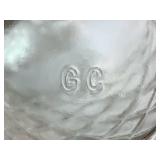 Bundle of Vintage Decanters and 3 Footed Crystal Bowl with Lid