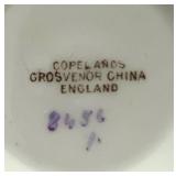 Collection of Vintage Teacups and Saucers with One Porcelain Tea Bag Holder