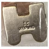 Vintage Charm Bracelet with 19 Sterling Silver Charms