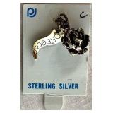 Vintage Charm Bracelet with 19 Sterling Silver Charms