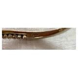 Three Skinny Band Sterling Silver Rings