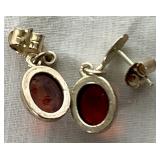 Bundle of .925 Sterling Silver Earrings and Pin plus 830 Silver Pin