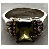 Two Gold Rings - 18 KT GF and 14K HGE