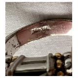 Two Gold Rings - 18 KT GF and 14K HGE