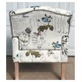 Floral Auguste Armchair