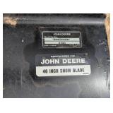 John Deere 46" Snow Plow John Deere 46" Snow Plow