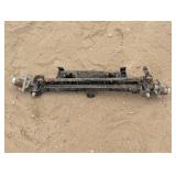 Small 4 Wheeler/Lawn Tractor Front Axel - 4 Bolt Hubs Small 4 Wheeler/Lawn Tractor Front Axel - 4 Bolt Hubs