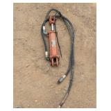 Heavy Duty Plow/Attachment Hydraulic - Red Heavy Duty Plow/Attachment Hydraulic - Red