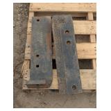 Set of Corner Blades for Heavy Duty Bucket/Plow Set of Corner Blades for Heavy Duty Bucket/Plow