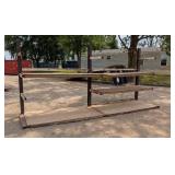 Large Heavy Duty Lumber/Steel Rack - 8 Large Heavy Duty Lumber/Steel Rack - 8
