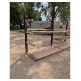 Large Heavy Duty Lumber/Steel Rack - 8 Large Heavy Duty Lumber/Steel Rack - 8