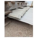 Large Pile of Metal Siding/Roofing - 14 -62" x 36 in panels & 40- 35" x36" panels Large Pile of Metal Siding/Roofing - 14 -62" x 36 in panels & 40- 35" x36" panels