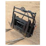 Standard Series Adjustable Hydraulic Pallet Fork Attachment - 30" Tines Standard Series Adjustable Hydraulic Pallet Fork Attachment - 30" Tines