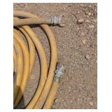 Large Air Compressor Hose - Yellow Large Air Compressor Hose - Yellow