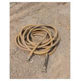 Large Air Compressor Hose - Yellow Large Air Compressor Hose - Yellow