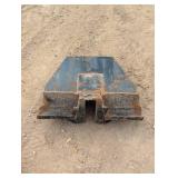 Heavy Duty Dumpster Hook and Go Bracket - Black/Larger Heavy Duty Dumpster Hook and Go Bracket - Black/Larger