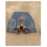 Heavy Duty Dumpster Hook and Go Bracket - Black/Larger Heavy Duty Dumpster Hook and Go Bracket - Black/Larger