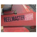 Toro Reelmaster 216 – Professional Reel Mower - Tractor Only - Runs good Toro Reelmaster 216 – Professional Reel Mower - Tractor Only - Runs good