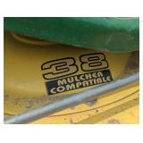 John Deere LX176 Lawn Tractor – 38" Mower Deck - Runs Good - No Hood John Deere LX176 Lawn Tractor – 38" Mower Deck - Runs Good - No Hood