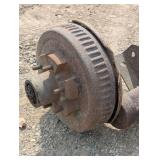 Pair of 6 Bolt Axles - 4-6K Lb Axels Estimate Pair of 6 Bolt Axles - 4-6K Lb Axels Estimate