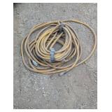 2 Large Heavy Duty Air Compressor Hoses - Yellow 2 Large Heavy Duty Air Compressor Hoses - Yellow
