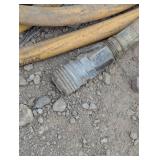 2 Large Heavy Duty Air Compressor Hoses - Yellow 2 Large Heavy Duty Air Compressor Hoses - Yellow