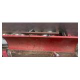 Snow plow on 3 point bracket