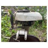 Vintage outboard motor