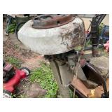 Vintage outboard motor