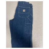 Carhartt Jeans Dungaree Fit Blue Jeans 32/34