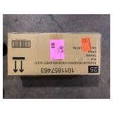 Lot of Home Decorators Collection Ridgeway Brushed Gold Hall/Closet Passage Door Knob with Square Rose   Customer Returns See Pictures