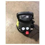 Husky 3 Gal. 120 PSI Portable Electric Oil-Free Light Duty Pancake Air Compressor with Fold Down Handle and 1-Quick Coupler Customer Returns See Pictures