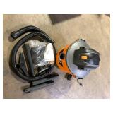 RIDGID 9 Gal. 4.25 Peak HP NXT Shop Vacuum HD09001 Wet Dry Vac with General Debris Filter, Locking Hose and Attachments  Customer Returns See Pictures