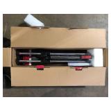 Husky 24 in. Tile Cutter with Tungsten Carbide Blade and Adjustable Gauge  Customer Returns See Pictures