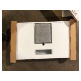 Vissani Arno 30 in. 240 CFM Convertible Under Cabinet Range Hood in White with Lighting and Charcoal Filter  Customer Returns See Pictures