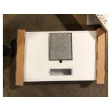 Vissani Arno 30 in. 240 CFM Convertible Under Cabinet Range Hood in White with Lighting and Charcoal Filter  Customer Returns See Pictures