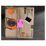 Commercial Electric 10 in. 3-Speed High Velocity Turbo Fan Customer Returns See Pictures