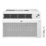 LG 14,000 BTU 115V Window Air Conditioner Cools 700 sq. ft. with Wi-Fi, Remote, Dehumidifier and in White Customer Returns See Pictures
