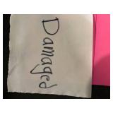 Vissani 5.0 cu. ft. Manual Defrost Chest Freezer with LED Light in White Garage Ready Damaged     Customer Returns See Pictures