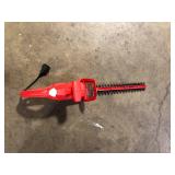 Homelite 17 in. 2.7 Amp Electric Hedge Trimmer   Customer Returns See Pictures