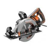 RIDGID THRUCOOL 15 Amp 7-1/4 in. Worm Drive Circular Saw   Customer Returns See Pictures