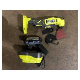 RYOBI ONE+ 18V Cordless Oscillating Multi-Tool Kit with 2.0 Ah Battery and Charger    Customer Returns See Pictures