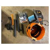 RIDGID 14 Gal. 6.0 Peak HP NXT Shop Vacuum HD1400 Wet Dry Vac with Fine Dust Filter, Locking Hose, Wands and Attachments   Customer Returns See Pictures